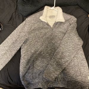 Comfy Lucky Brand full zip sweatshirt. Warm.